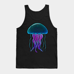 Glowing Jelly Fish Tank Top